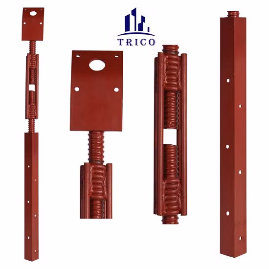 Accessori per casseforme in calcestruzzo Allineatore per forme con tenditore in compensato d'acciaio