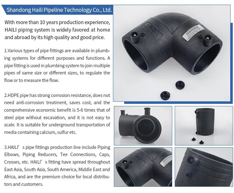 Blue Line Poly Pipe PE Coupling 40mm Poly Pipe Fittings