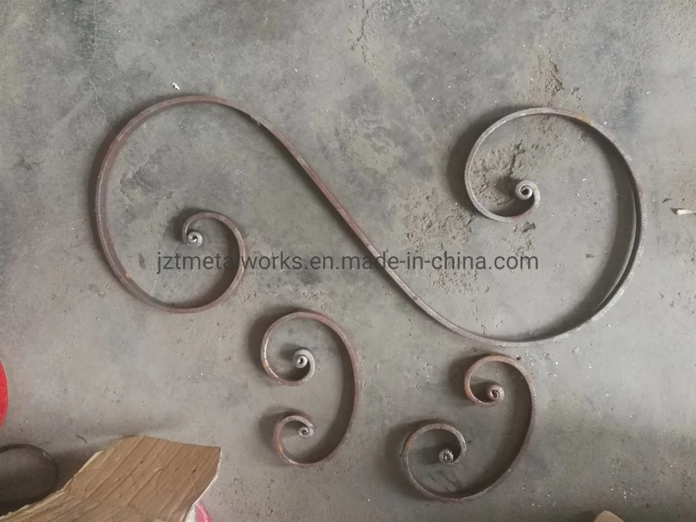 Fence Parts Decoration Wrought Iron Forged Steel Picket Cast Iron Forging Picket