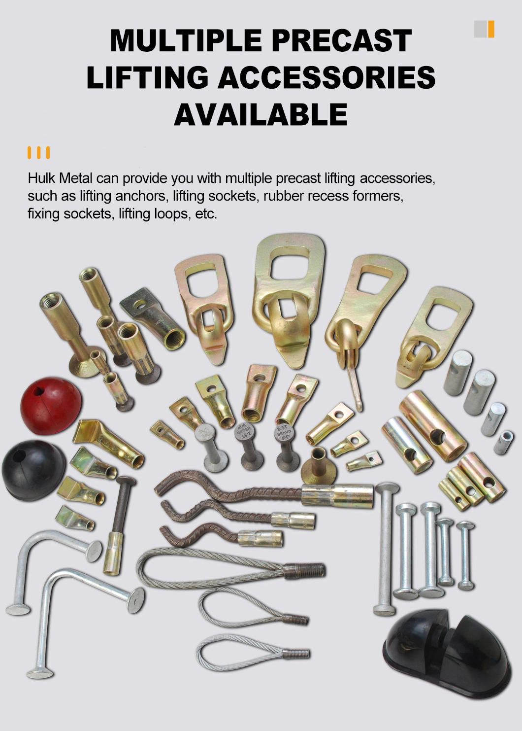 European Standard Precast Concrete Thread Socket Lifting System