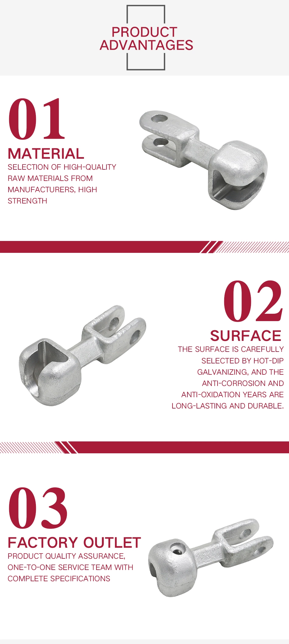 Factory Direct Power Fittings Line Connection Hanging Fittings Bowl Head