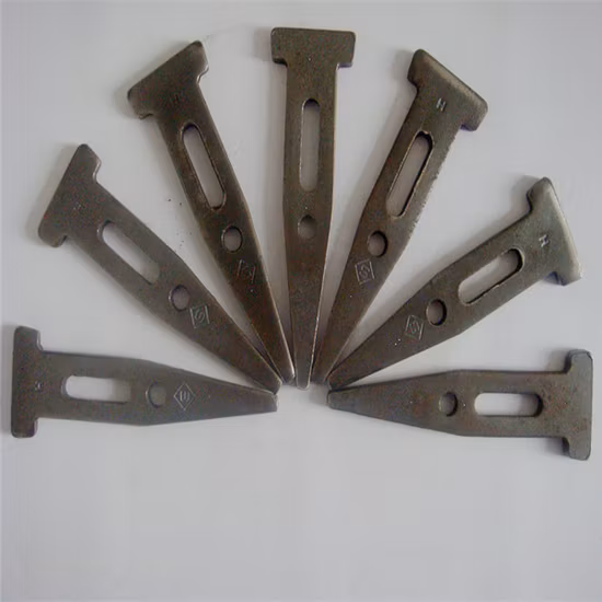 Accessori per casseforme in calcestruzzo con perno piatto per cassaforma in alluminio e cuneo