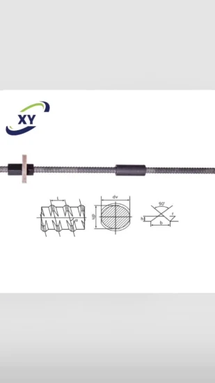 D15/17 Barra filettata in acciaio per tondo per cemento armato laminato a caldo/laminato a freddo e tirante per cassaforma con dado ad alette